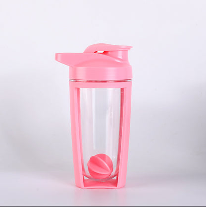 Double Layer Portable Shaker Cup for Protein Drinks