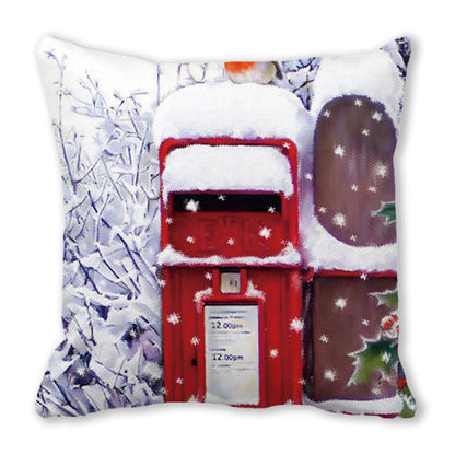 Merry Christmas Velvet Decorative Cushion ZT402