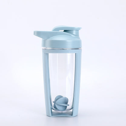 Double Layer Portable Shaker Cup for Protein Drinks