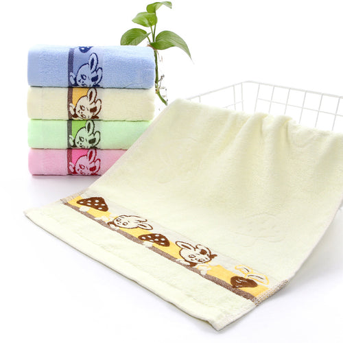 Cotton Towels for Adults and Kids with Umbrella Design