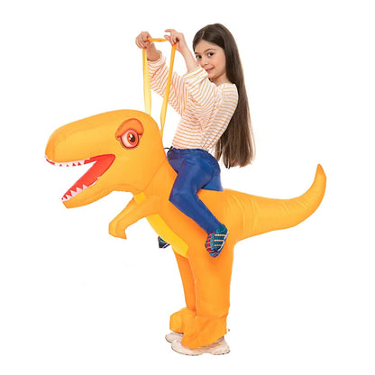 Inflatable Dinosaur Costume for Kids' Performances