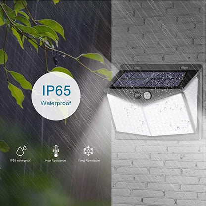Solar Wall Light with Infrared Motion Sensor for Outdoors