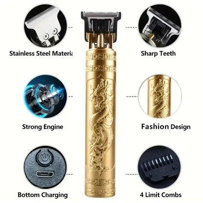 2024 Vintage T9 Men's Electric Hair Cutting Machine