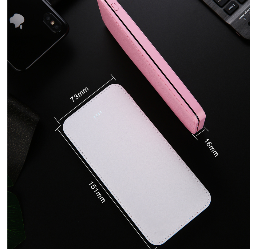 Wholesale Ultra-Thin 5.5-Inch Power Bank Case 10000mAh