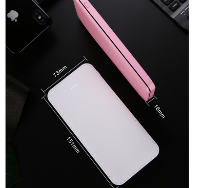Wholesale Ultra-Thin 5.5-Inch Power Bank Case 10000mAh