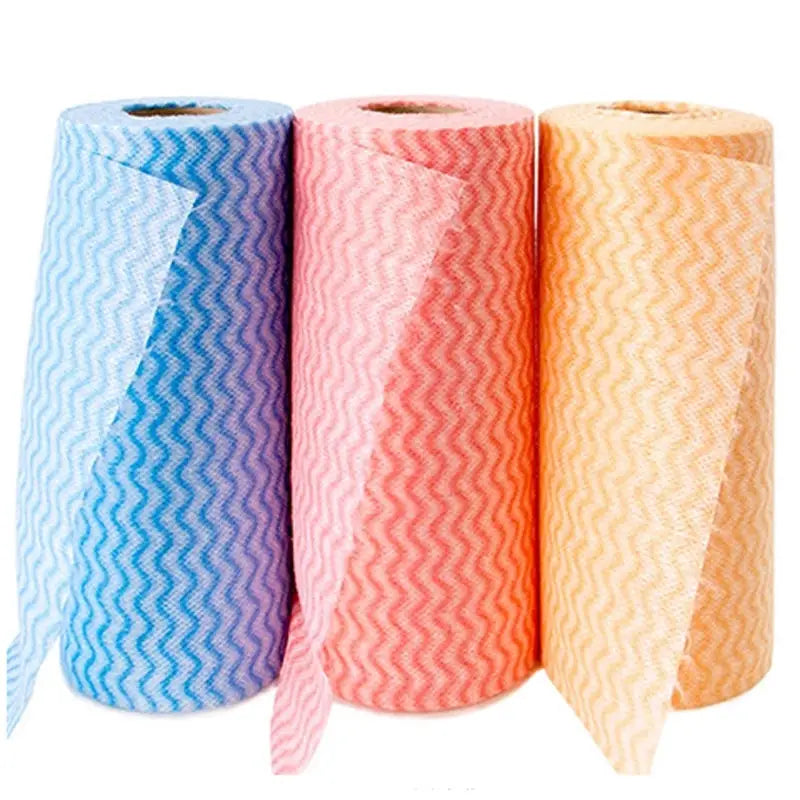 Oil-Free Non-Woven Dishcloth Roll - Kitchen Supply