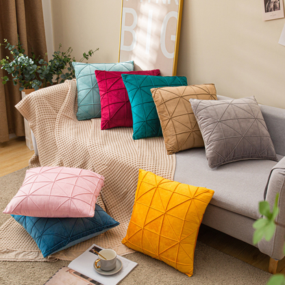 Creative Plush Pillow Cover for Home and Office Décor