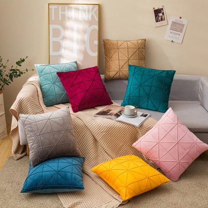 Creative Plush Pillow Cover for Home and Office Décor