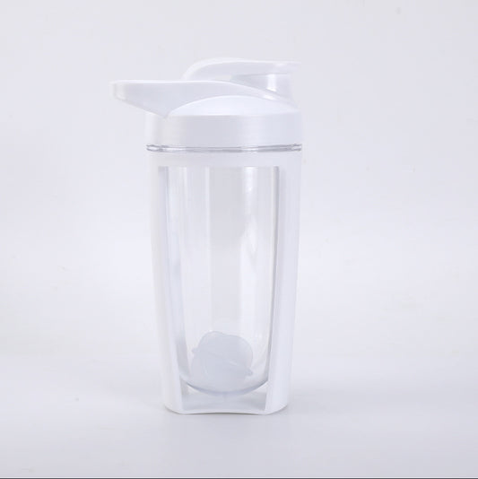 Double Layer Portable Shaker Cup for Protein Drinks
