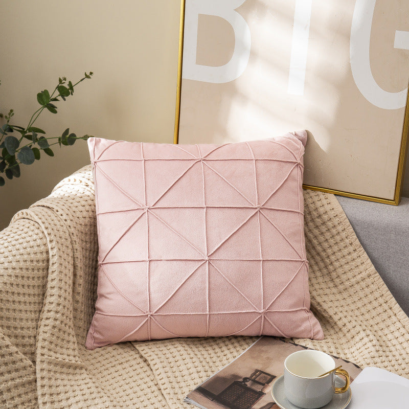 Creative Plush Pillow Cover for Home and Office Décor