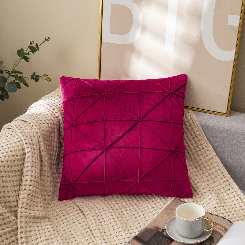 Creative Plush Pillow Cover for Home and Office Décor