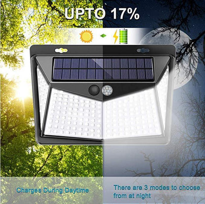 Solar Wall Light with Infrared Motion Sensor for Outdoors